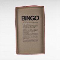 Vintage Whitman Bingo Game Set, 40-Card Family Game Night Box, Classic Group Activity Supplies, Paper Ephemera for Crafts, Game Room Decor