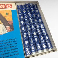 Vintage 1975 Stratego Board Game, Milton Bradley, Complete, Classic Strategy Game, Two-Player Battle Game