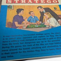 Vintage 1975 Stratego Board Game, Milton Bradley, Complete, Classic Strategy Game, Two-Player Battle Game