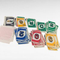 Vintage 1989 Deluxe UNO Card Game, Complete with Cards Holder & Instructions, Classic Family Game Night Fun, International Games Edition