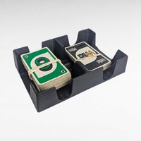 Vintage 1989 Deluxe UNO Card Game, Complete with Cards Holder & Instructions, Classic Family Game Night Fun, International Games Edition
