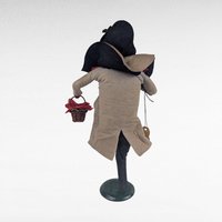 Vintage 1994 Byers' Choice Happy Scrooge Figure, A Christmas Carol Dickens Character for Holiday Decor