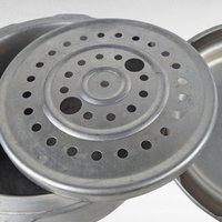 Vintage Mirro-Matic 4-Quart Pressure Cooker, Complete with Weight, Rack & Instructions, Mid-Century Aluminum Canner