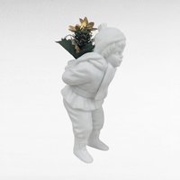 Vintage Dept 56 Silhouette Skating Figurine Pair, Cheryl Johnson Bisque Porcelain, Winter Holiday Decor, Collectible Figurines