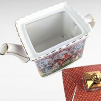 Vintage Sadler Teapot, A Day at the Races English China, Collectible Equestrian Novelty Teapot, Horse Racing Gift, Made in England