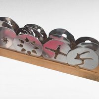 Vintage Mirro Cookie Press Set Aluminum Spritz Cookie Maker Pastry Press with Discs & Tips, Holiday Baking Tool (Read Desc)