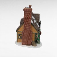 Vintage 1997 Dept 56 New England Village East Willet Pottery Lighted House With Box & Cord, D56 Christmas Collectible Americana