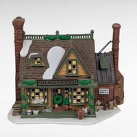 Vintage 1997 Dept 56 New England Village East Willet Pottery Lighted House With Box & Cord, D56 Christmas Collectible Americana
