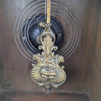 Antique Waterbury Tampa Gingerbread Clock, Non Working, For Parts or Repair, Victorian Wood Mantel Clock, Decorative Accent