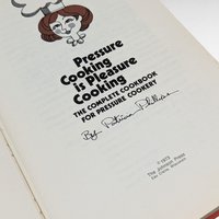 Vintage Pressure Cooking Cookbook, 1980 Pleasure Cooking by Patricia Phillips, Hardcover Recipe Book, Mid Century Kitchen Reference