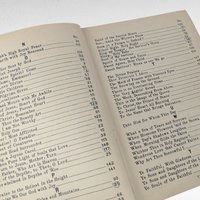 Antique 1920 St Gregory Hymnal Catholic Choir Book, Melody Edition, Vintage Church Music, Liturgical Songbook