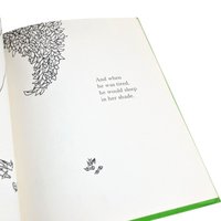 Vintage The Giving Tree by Shel Silverstein, Hardcover Children's Book, Classic Illustrated Storybook, Harper and Row