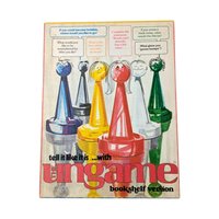 Vintage 1975 The Ungame Bookshelf Edition, Complete with Pieces & Instructions, Retro Board Game, Conversation Starter, Gift for Game Lovers