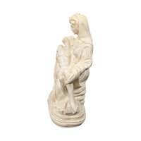 Vintage Italian Pieta Statue, Michelangelo Inspired Sculpture, Religious Figurine, Mary and Jesus Sculpture, Catholic Art, Home Altar Decor