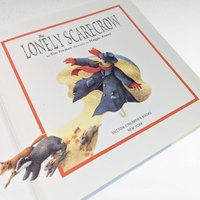 The Lonely Scarecrow, 1999 Hardcover, Tim Preston, Maggie Kneen, Illustrated Childrens Book, Autumn Story, Kids Picture Book