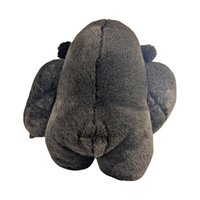 Large 1988 Dakin Gorilla Plush, 16 Inch Ape Stuffed Animal, 80s Jungle Nursery Decor, Vintage Collector Toy, King Kong Style Plushie