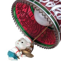1993 Coca-Cola "Light Up Your Holidays" Ornament | Mice Ornament | Light-Up Christmas Ornament | Coke Collectible