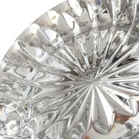 Vintage Crystal Glass Candy Dish with Lid, Clear Glass, Home Decor, Hostess Gift, Candy Jar, Trinket Dish