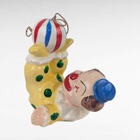 Vintage Clown Figurines, Set of 3 Tumbling Ceramic Clowns, 1980s Miniature Circus Figures, Collectible Shelf Decor
