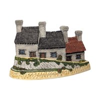 1987 David Winter Miners Row, The Midland Collections, English Village Sculpture, Vintage Collectible, Gift for Collector