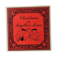 1964 Peanuts Christmas is Together Time Book, Vintage Charles Schulz Book, Collectible Peanuts Book, Holiday Gift, Nostalgic Christmas