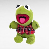 Vintage 1980s Muppet Babies Plush Toy Set, Jim Henson's Baby Gonzo and Baby Kermit the Frog Stuffed Animals, 80s Cartoon Collector Gift