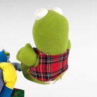 Vintage 1980s Muppet Babies Plush Toy Set, Jim Henson's Baby Gonzo and Baby Kermit the Frog Stuffed Animals, 80s Cartoon Collector Gift