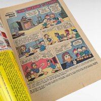 Lot of 3 Vintage Donald Duck Comics, 1970s Walt Disney Whitman Gold Key Issues, The Giant of Duckburg #190, #148, #180 Comic Book Set