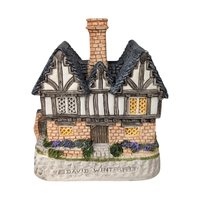 1993 David Winter Cottage "The Constabulary" | with COA and Original Box | Vintage Collectible