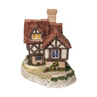 1993 David Winter Cottage "The Hall" | with COA and Original Box | Vintage Collectible