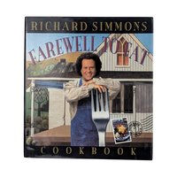 Vintage Richard Simmons Cookbook Pair: "Farewell to Fat" Plus "Sweetie Pie" 1990s Diet & Dessert Recipes, Retro Fitness Gift