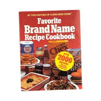 Vintage Favorite Brand Names Cookbook Pair, 1981 Recipe Book, 1996 Casserole Cookbook, Over 2000 Recipes, Retro Kitchen, Gift for Home Cook