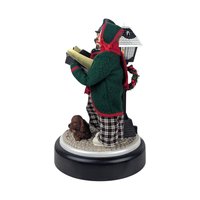 Vintage 1990 Holiday Creations Musical Carolers, Light Up Victorian Christmas Figurine, Animated Holiday Mantle Decor