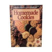 Vintage Better Homes and Gardens Dessert Cookbook Pair - Homemade Holidays & Cookies, 1990s Recipes, Retro Baking