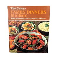Vintage Betty Crocker Cookbook Trio, 1984 Step-by-Step, 1970 Family Dinners, 1988 Smart Cook, Collectible Recipes
