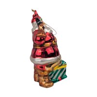 Vintage Coca-Cola Santa Claus Blown Glass Ornament | Christmas Ornament | Coke Collectible | Holiday Decor