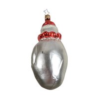 Vintage Blown Glass Christmas Ornament, 500,000 Clown, Unique Figural Ornament