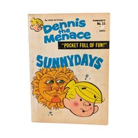 Vintage Dennis the Menace Softcover Book Set, Hank Ketcham, 1968-1981, Gift for Comic Book Lovers, Nostalgia, Collectible