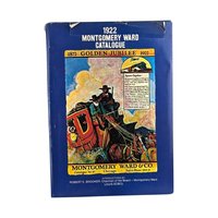 1922 Montgomery Ward Catalog Reprint, Vintage 1969 Edition, Historical Catalog, Americana Collectible, Gift for History Buffs