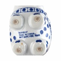 Vintage Bombay Blue and White Elephant Teapot | Ceramic Elephant Teapot | Animal Teapot | Unique Gift