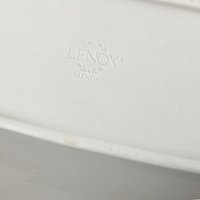 Lenox Jasmine Serving Tray | Large Oblong Platter | Cream Ceramic with Reticulated Design | Vintage Servingware | Home Decor
