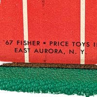 Vintage 1967 Fisher Price Play Family Farm Barn, Little People Barn, Toy Barn, Collectible Toy