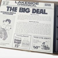 Complete 1977 The Big Deal Board Game by Lakeside, Unpunched Chips, Vintage 70s Family Game Night, Wacky Business Collector Game