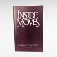 Vintage 1985 Inside Moves Board Game by Parker Brothers, Complete 80s Abstract Strategy Game, Two Player Logic and Tactics Game