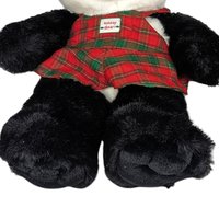 Vintage JC Penny Holiday Collection Plush 23" Holiday Bear - Collectible Christmas Decor, Gift for Kids, Nostalgic Holiday Decor