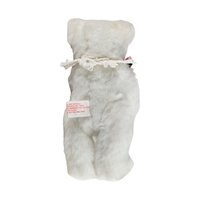 Vintage White Teddy Bears, Joan Chesney Jointed Bear, Berkeley Designs Floral Bear, Collectible Plush Toys, Gift for Collector