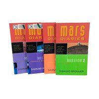 Vintage Mars Diaries Book Set, Sigmund Brouwer YA Sci Fi Series, Early 2000s Teen Paperbacks, Young Adult Space Adventure Novels