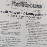 Vintage Ruffhouse Board Game by Parker Brothers 1980, Complete with Instructions, Classic 80s Family Game Night Comic Style Game