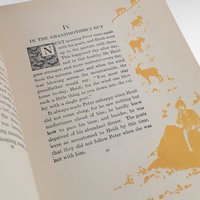 Antique 1919 Heidi Book by Johanna Spyri, Lippincott Edition with Maria L Kirk Illustrations, Vintage Blue Hardcover Childrens Classic