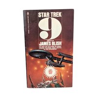 Vintage Star Trek Paperback Book Set, James Blish Star Trek 9 10 12, The New Voyages 2, Sci Fi Gift for Trekkie, Classic 70s TV Show Tie In